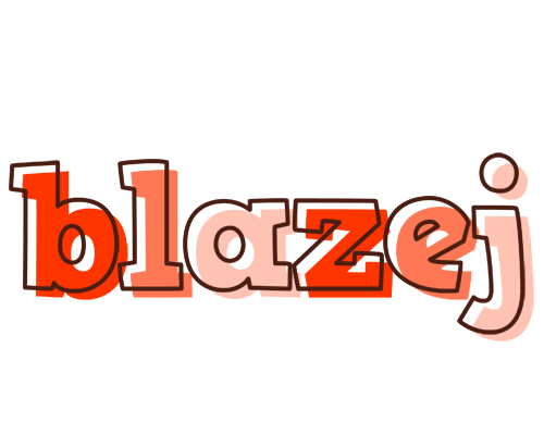 Blazej paint logo
