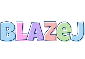 Blazej pastel logo