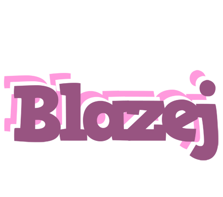 Blazej relaxing logo