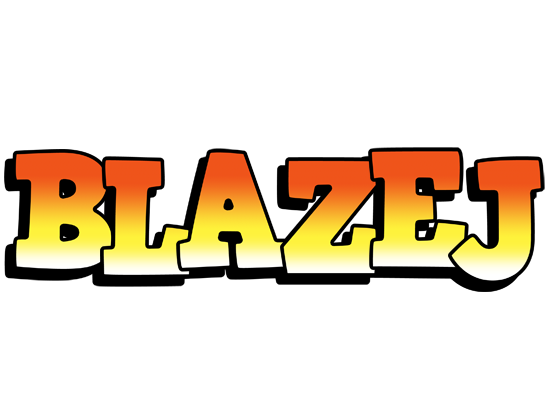 Blazej sunset logo