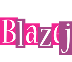 Blazej whine logo