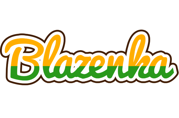 Blazenka banana logo