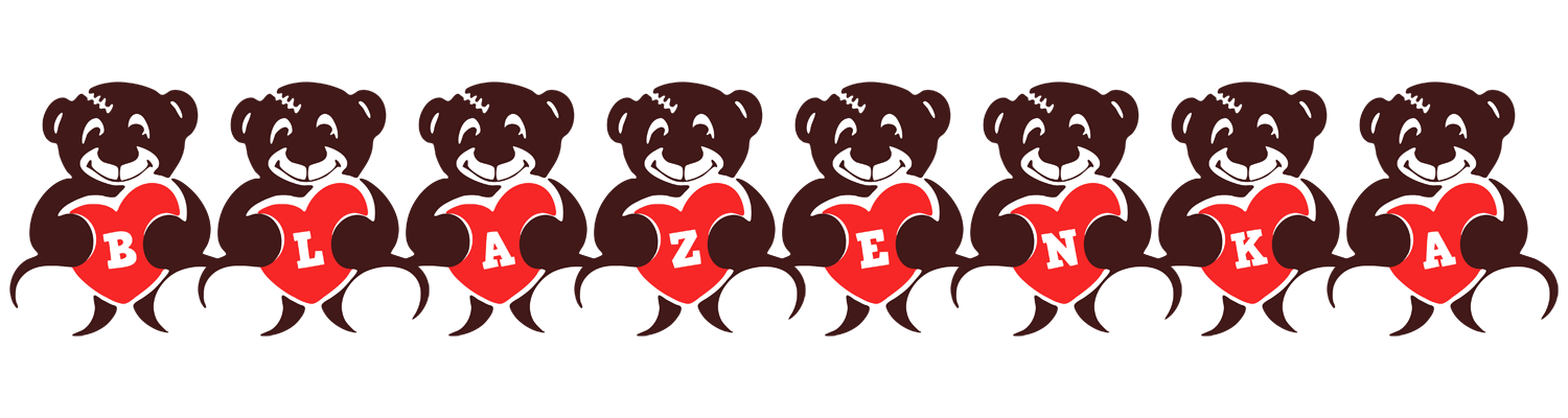 Blazenka bear logo