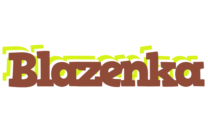 Blazenka caffeebar logo
