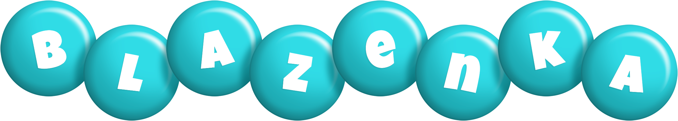 Blazenka candy-azur logo