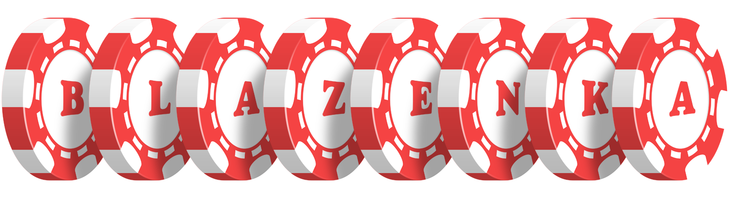 Blazenka chip logo