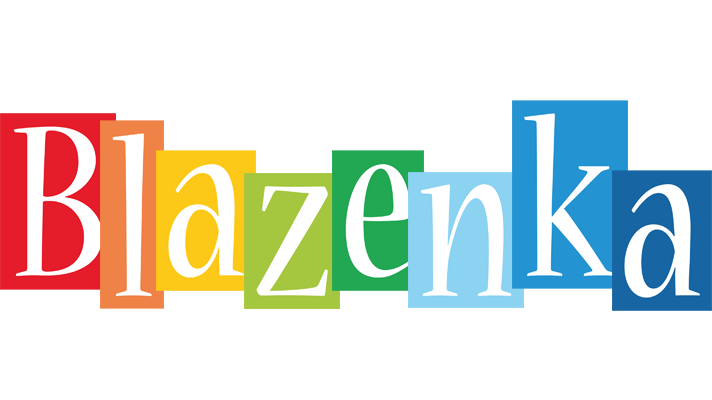 Blazenka colors logo
