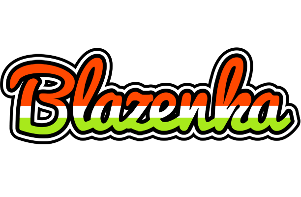 Blazenka exotic logo