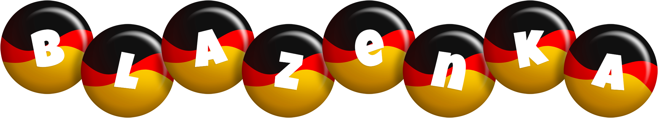 Blazenka german logo