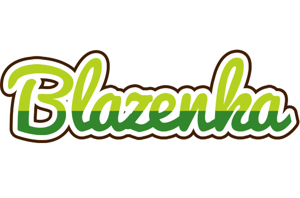 Blazenka golfing logo