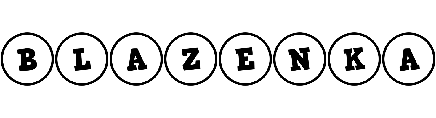 Blazenka handy logo