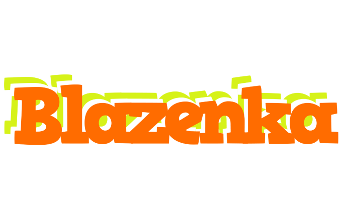 Blazenka healthy logo