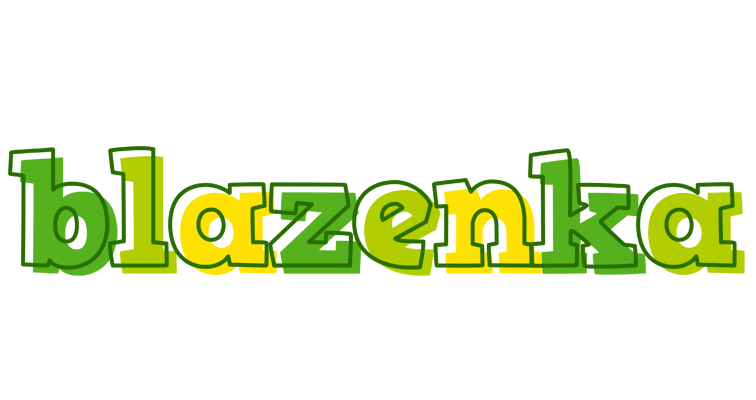 Blazenka juice logo