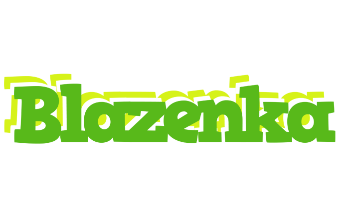 Blazenka picnic logo