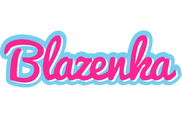 Blazenka popstar logo