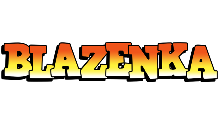 Blazenka sunset logo
