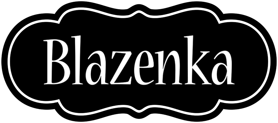 Blazenka welcome logo