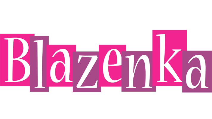 Blazenka whine logo