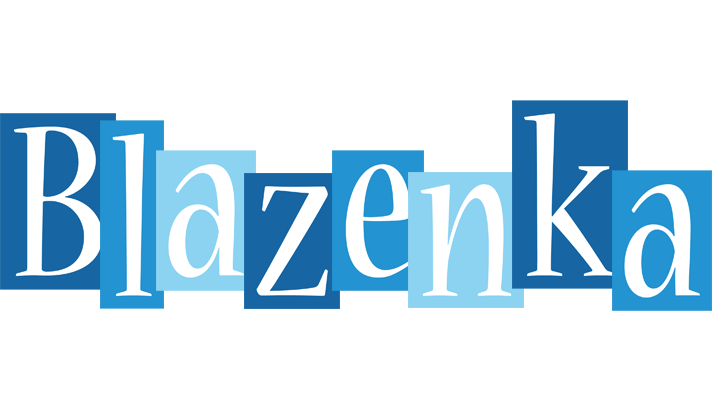 Blazenka winter logo