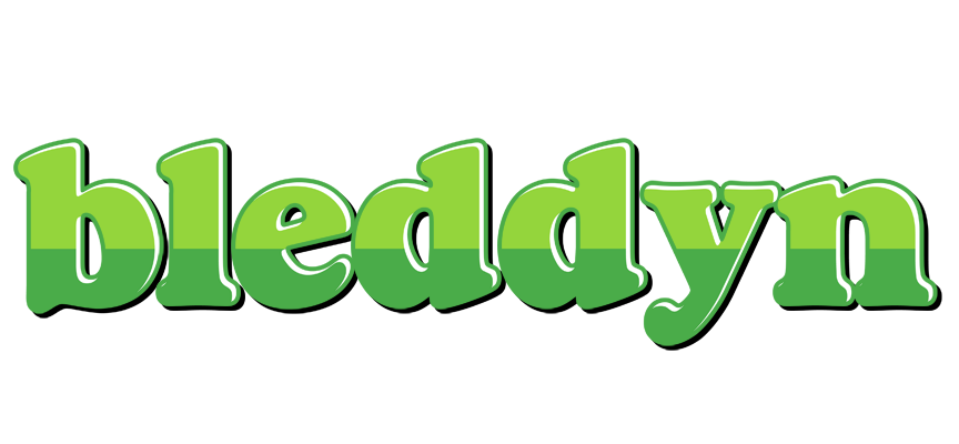 Bleddyn apple logo