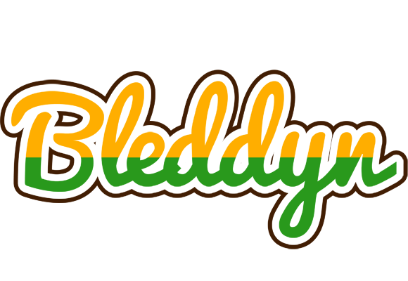 Bleddyn banana logo