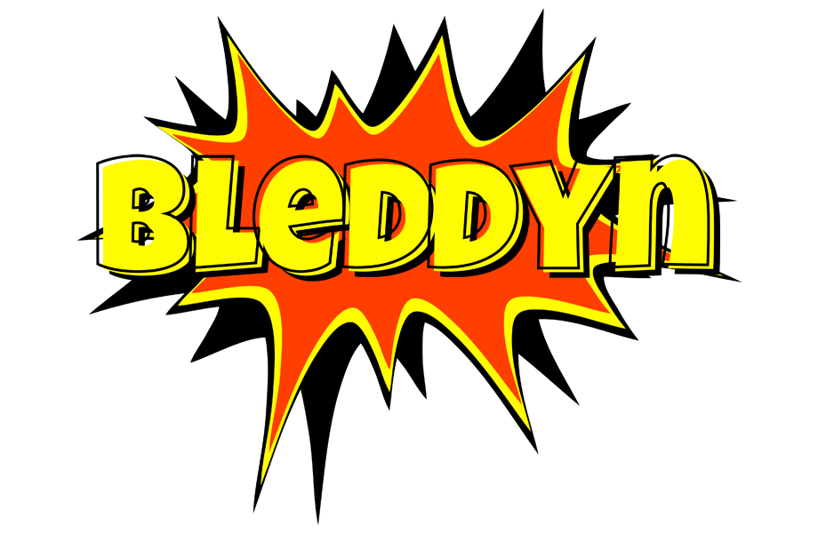 Bleddyn bazinga logo