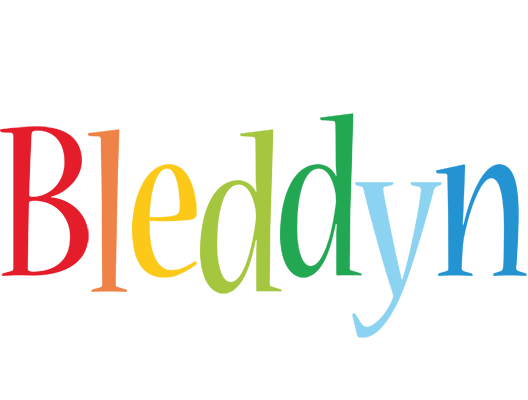 Bleddyn birthday logo