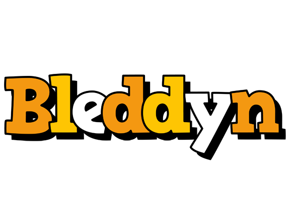 Bleddyn cartoon logo