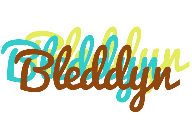 Bleddyn cupcake logo