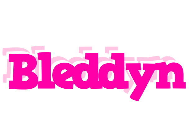 Bleddyn dancing logo