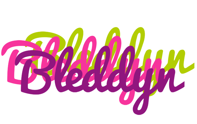 Bleddyn flowers logo