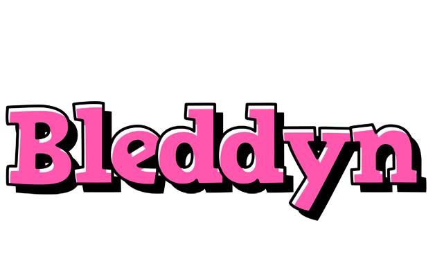 Bleddyn girlish logo
