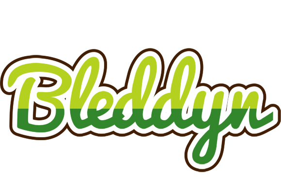 Bleddyn golfing logo