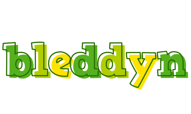 Bleddyn juice logo