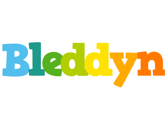 Bleddyn rainbows logo
