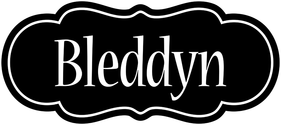 Bleddyn welcome logo