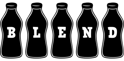 Blend bottle logo