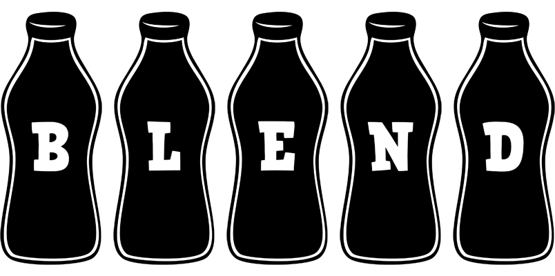 Blend bottle logo