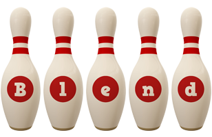 Blend bowling-pin logo