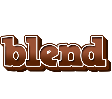 Blend brownie logo
