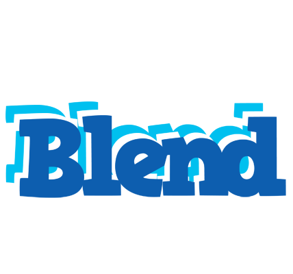 Blend business logo