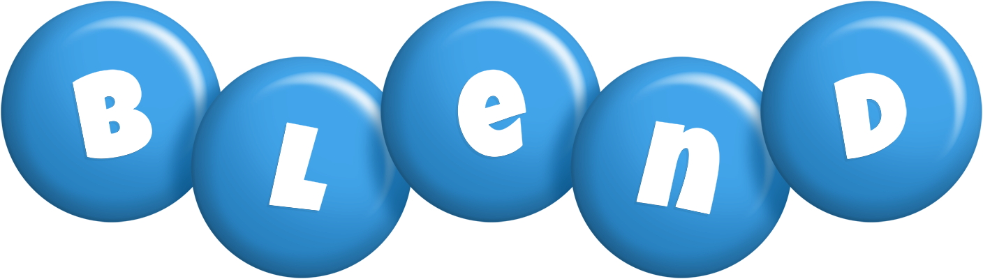 Blend candy-blue logo