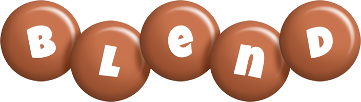 Blend candy-brown logo