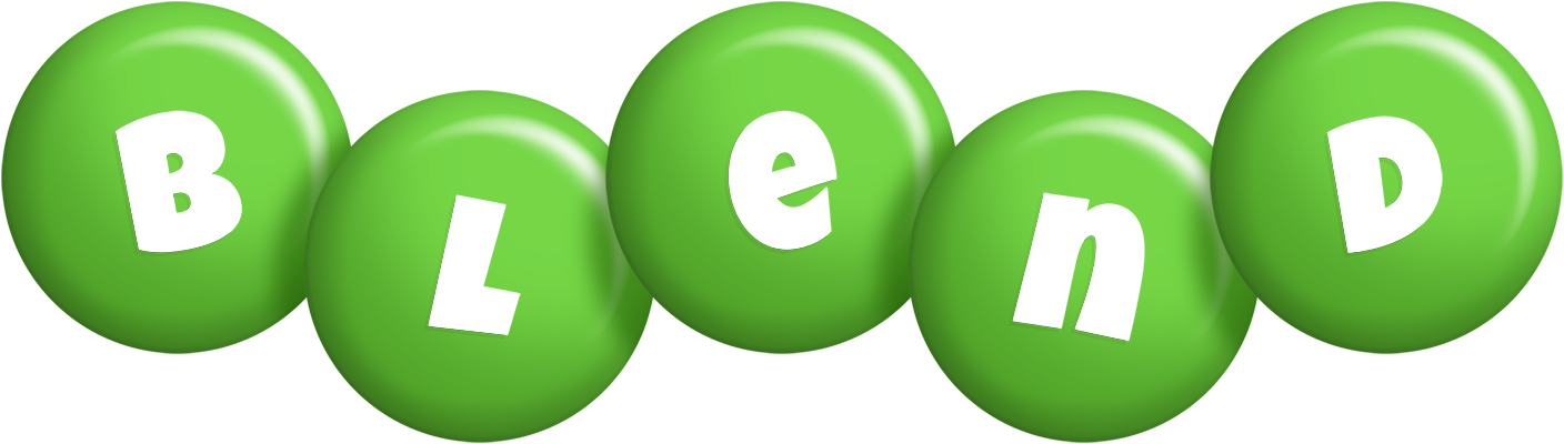 Blend candy-green logo