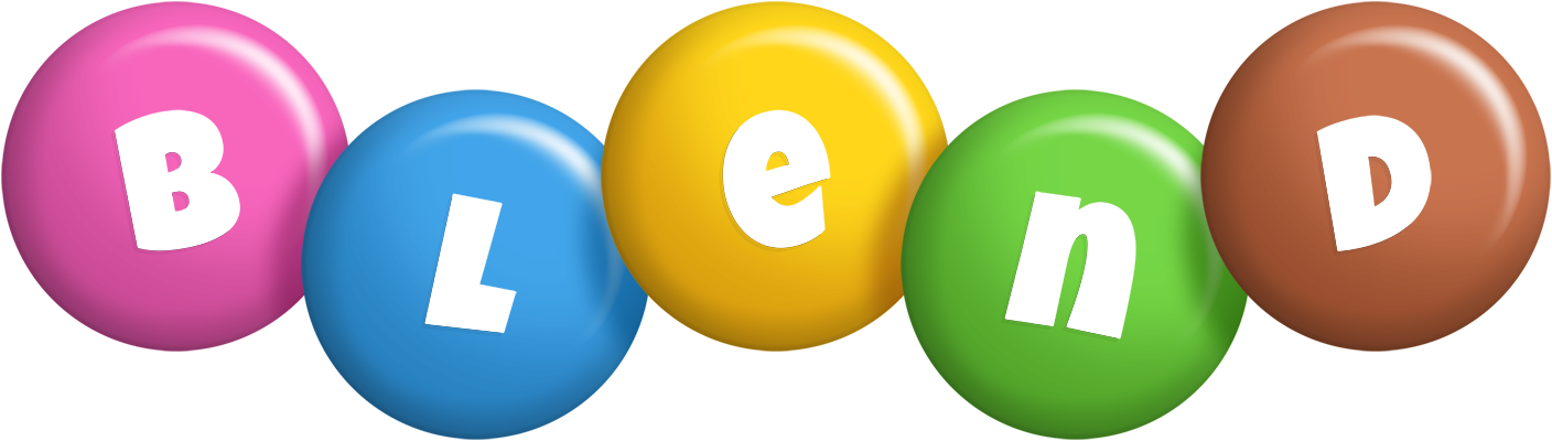 Blend candy logo