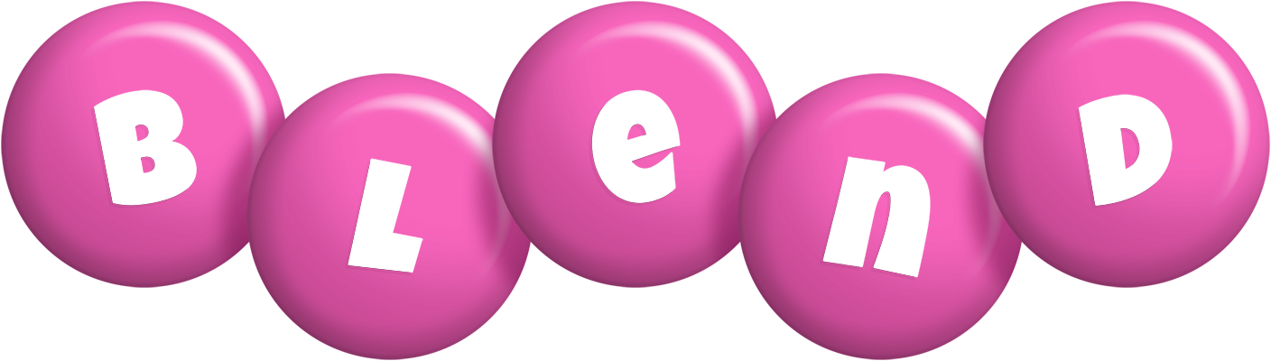 Blend candy-pink logo