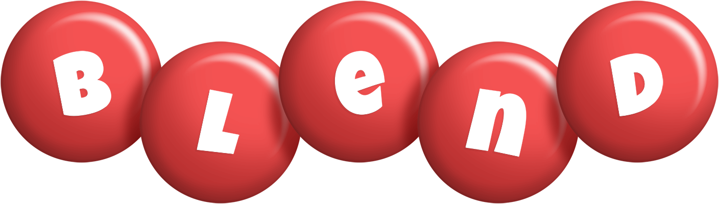 Blend candy-red logo