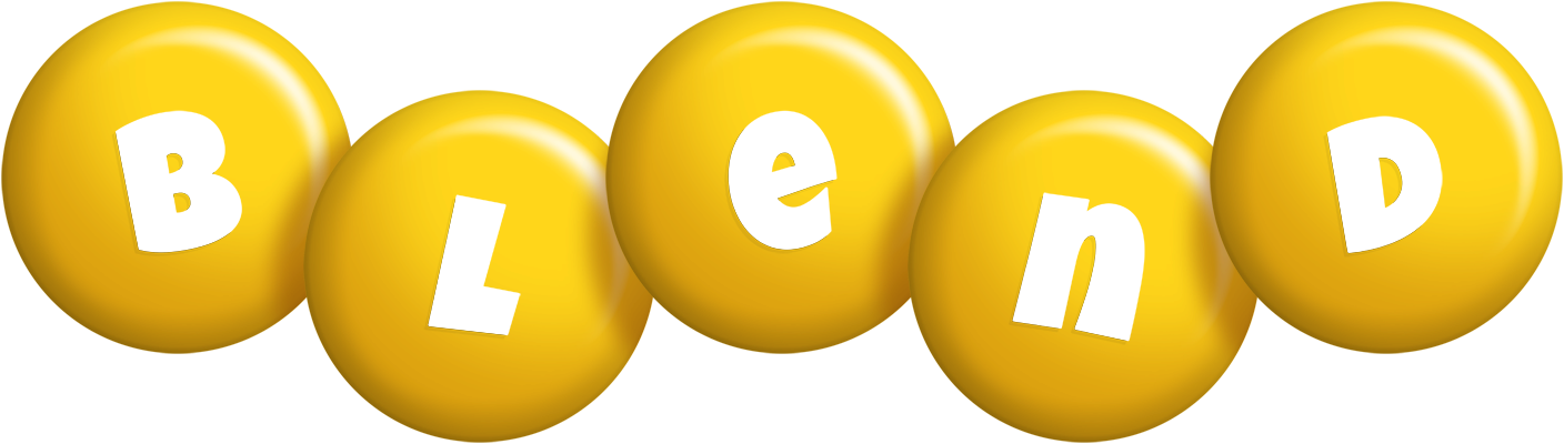 Blend candy-yellow logo