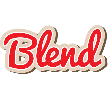 Blend chocolate logo