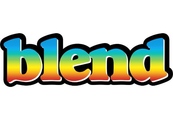 Blend color logo